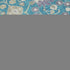 8' X 10' Teal Purple And Ivory Oriental Washable Area Rug With UV Protection