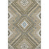 5' X 8' Beige Ivory And Gray Tribal Washable Area Rug With UV Protection