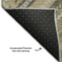 5' X 8' Beige Ivory And Gray Tribal Washable Area Rug With UV Protection