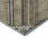 5' X 8' Beige Ivory And Gray Tribal Washable Area Rug With UV Protection
