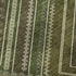 8' X 10' Olive Green Ivory And Brown Tribal Washable Area Rug With UV Protection