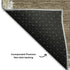 8' X 10' Brown Beige And Gray Oriental Washable Area Rug With UV Protection