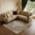 8' X 10' Brown Beige And Gray Oriental Washable Area Rug With UV Protection