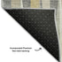 8' X 10' Beige Ivory And Gold Geometric Washable Area Rug With UV Protection