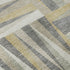 8' X 10' Beige Ivory And Gold Geometric Washable Area Rug With UV Protection
