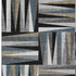 5' X 8' Black Beige And Ivory Geometric Washable Area Rug With UV Protection