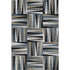 9' X 12' Black Beige And Ivory Geometric Washable Area Rug With UV Protection