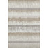 8' X 10' Ivory Beige And Gray Striped Washable Area Rug With UV Protection