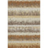 5' X 8' Coffee Beige And Copper Striped Washable Area Rug With UV Protection