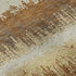 5' X 8' Coffee Beige And Copper Striped Washable Area Rug With UV Protection