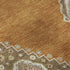 5' X 8' Copper Gold And Beige Oriental Washable Area Rug With UV Protection