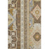 8' X 10' Brown Gray And Gold Southwestern Washable Area Rug With UV Protection