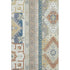 5' X 8' Ivory Copper And Teal Southwestern Washable Area Rug With UV Protection