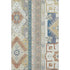 5' X 8' Ivory Copper And Teal Southwestern Washable Area Rug With UV Protection