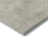 8' X 10' Beige And Ivory Geometric Washable Area Rug With UV Protection