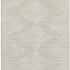 8' X 10' Beige And Ivory Geometric Washable Area Rug With UV Protection