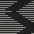 8' X 10' Black And Ivory Geometric Washable Area Rug With UV Protection
