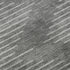 5' X 8' Charcoal And Silver Geometric Washable Area Rug With UV Protection