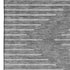 5' X 8' Charcoal And Silver Geometric Washable Area Rug With UV Protection