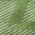 5' X 8' Green And Ivory Geometric Washable Area Rug With UV Protection