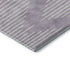 5' X 8' Lavender And Ivory Geometric Washable Area Rug With UV Protection