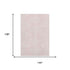 9' X 12' Pink And Ivory Geometric Washable Area Rug With UV Protection