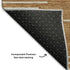 8' X 10' Rust And Beige Geometric Washable Area Rug With UV Protection