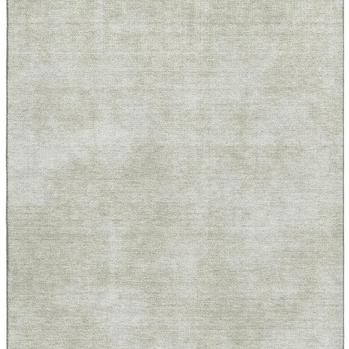5' X 8' Beige And Taupe Abstract Washable Area Rug With UV Protection