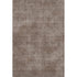 5' X 8' Brown And Taupe Abstract Washable Area Rug With UV Protection