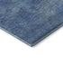 5' X 8' Blue And Gray Abstract Washable Area Rug With UV Protection
