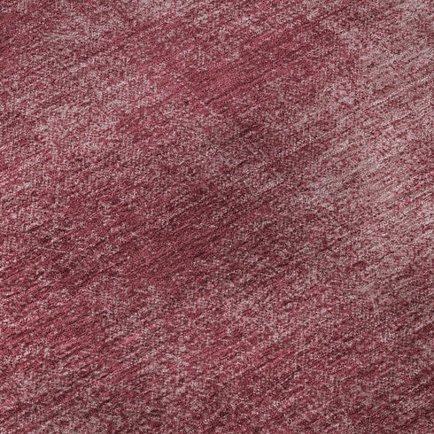 5' X 8' Burgundy And Blush Abstract Washable Area Rug With UV Protection