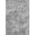 8' X 10' Gray And Silver Abstract Washable Area Rug With UV Protection