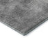 8' X 10' Gray And Silver Abstract Washable Area Rug With UV Protection