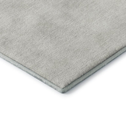 5' X 8' Ivory And Beige Abstract Washable Area Rug With UV Protection