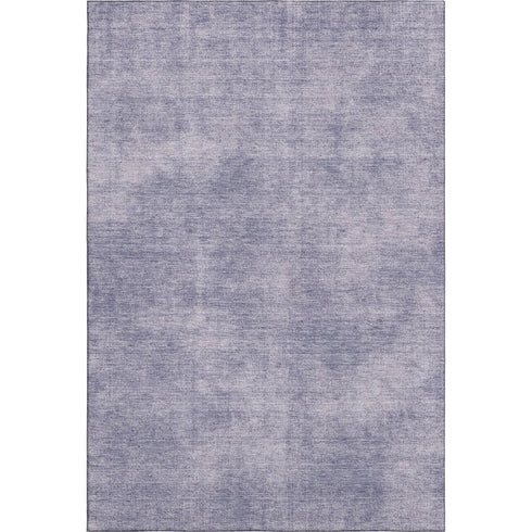 9' X 12' Purple And Lavender Abstract Washable Area Rug With UV Protection