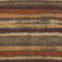 5' X 8' Chocolate Gold And Burgundy Striped Washable Area Rug With UV Protection
