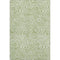 8' X 10' Artichoke Green And Ivory Abstract Washable Area Rug With UV Protection