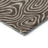 8' X 10' Brown And Beige Abstract Washable Area Rug With UV Protection
