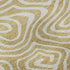 8' X 10' Gold And Ivory Abstract Washable Area Rug With UV Protection