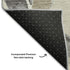 5' X 8' Beige Taupe And Gray Abstract Washable Area Rug With UV Protection