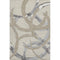 8' X 10' Beige Taupe And Gray Abstract Washable Area Rug With UV Protection