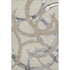 8' X 10' Beige Taupe And Gray Abstract Washable Area Rug With UV Protection