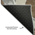 5' X 8' Brown Beige And Gray Abstract Washable Area Rug With UV Protection