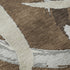 5' X 8' Brown Beige And Gray Abstract Washable Area Rug With UV Protection