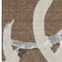 5' X 8' Brown Beige And Gray Abstract Washable Area Rug With UV Protection