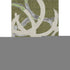 5' X 8' Olive Green Gray And Beige Abstract Washable Area Rug With UV Protection