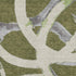 8' X 10' Olive Green Gray And Beige Abstract Washable Area Rug With UV Protection