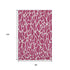 8' X 10' Blush And Ivory Geometric Washable Area Rug With UV Protection