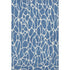 8' X 10' Blue And Ivory Geometric Washable Area Rug With UV Protection