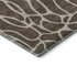 8' X 10' Brown And Beige Geometric Washable Area Rug With UV Protection
